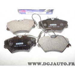 Jeux 4 plaquettes de frein avant montage TRW Norauto NFP972 pour renault laguna 1 phase 1 1.8 essence 