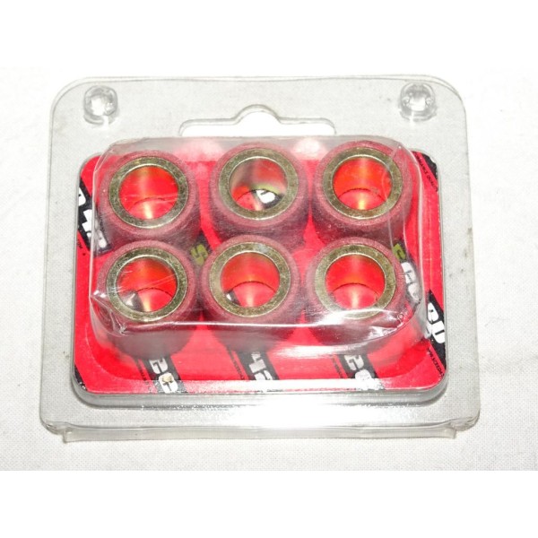 Lot 6 galets de variateur Sceco 453258 pour scooter moto aztral dolce 125 