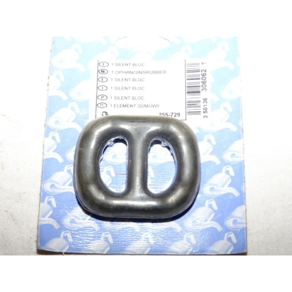 Silent bloc fixation silencieux echappement Bosal 255729 pour opel ascona C combo 2 II corsa A B kadett E omega A rekord E senat