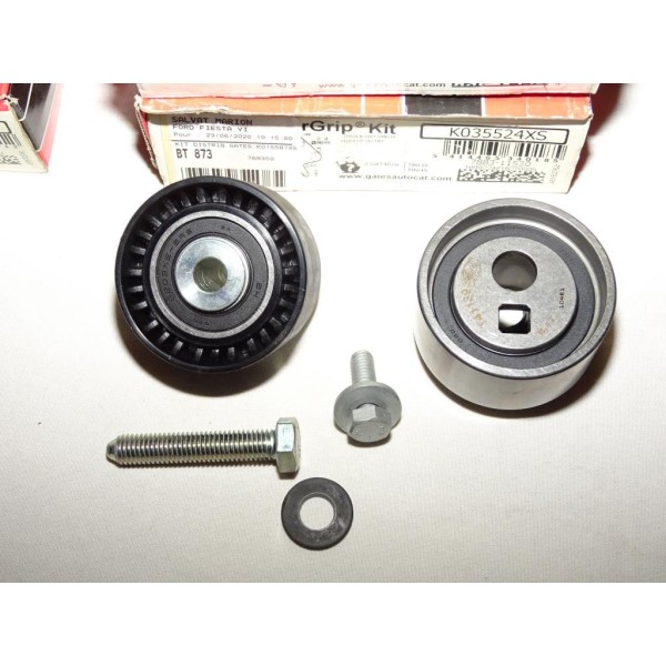Ensemble galet tendeur + enrouleur de courroie de distribution (non incluse) Gates K035524XS pour citroen berlingo C5 evasion ju