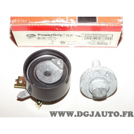 Galet tendeur courroie de distribution (non incluse) Gates K015578XS pour renault clio 2 II kangoo megane 2 II scenic 2 II nissa