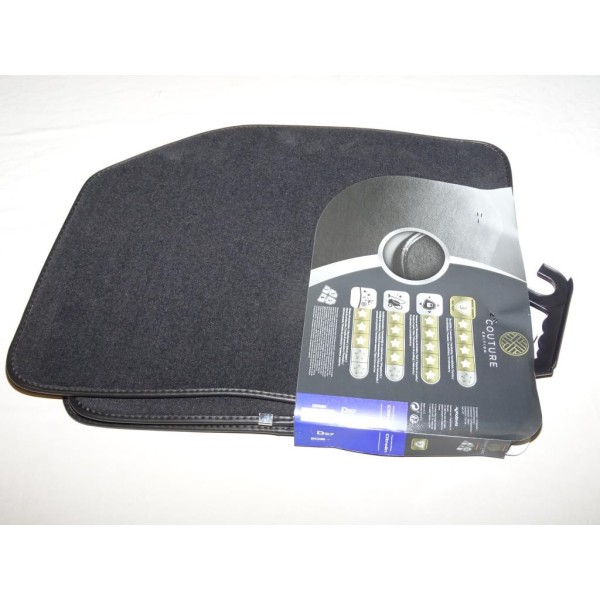 Ensemble tapis de sol sur mesure avant + arriere Couture edition 2195181 pour DS 7 DS7 partir de 2018 