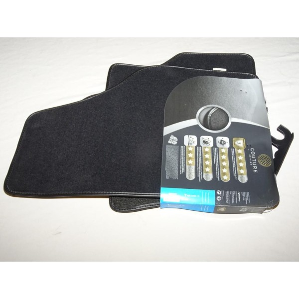 Ensemble tapis de sol sur mesure avant + arriere Couture edition 2195235 pour volkswagen tiguan partir de 2016 