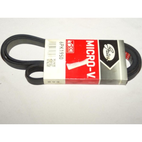 Courroie accessoire Gates 6PK1950 pour chevrolet lumina ford scorpio 1 sierra 2 II mercedes 190 W201 renault espace 3 III laguna