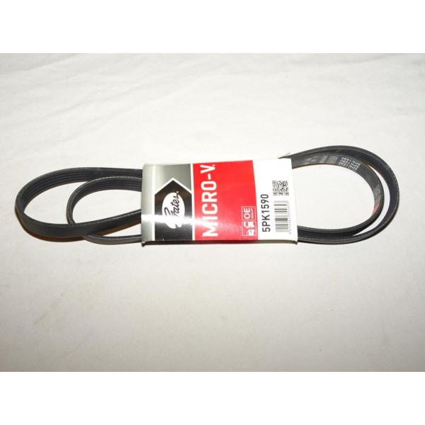 Courroie accessoire Gates 5PK1590 pour alfa romeo 159 audi A4 A6 fiat brava bravo hyundai terracan kia bongo carnival K2900 lanc