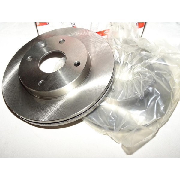 Paire disques de frein avant 256mm diametre ventilé Ferodo DDF1257 pour chevrolet daewoo epica evanda V200 lacetti J150 J200 nub