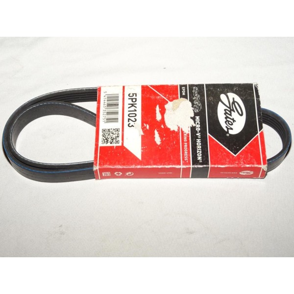 Courroie accessoire Gates 5PK1023 pour BMW X5 E53 chevrolet malibu citroen AX saxo fiat croma 1 ford escort 6 7 VI VII mazda 626