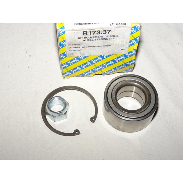 Kit roulement roue avant SNR R173.37 pour mitsubishi colt 5 6 V VI RG Z30 CJ0 avec ABS 