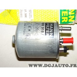 Filtre à carburant gazoil Mann filter WK918/2X pour renault kangoo laguna 3 III twingo 2 II 1.5DCI 1.5 DCI diesel