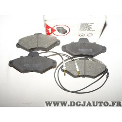 Jeux 4 plaquettes de frein avant montage bendix 1er 5P487 pour citroen xantia