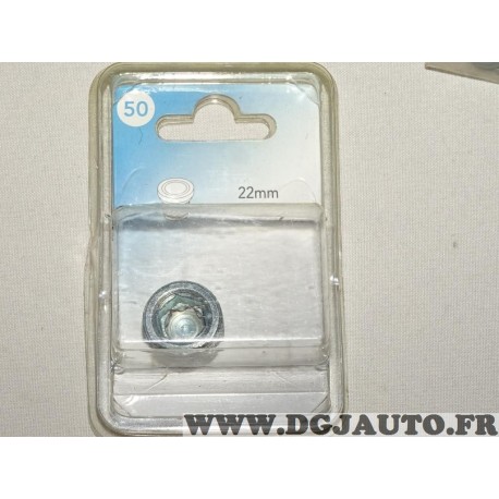 Bouchon de vidange 22mm carter huile norauto 50 715083, au meilleur prix  0.46 sur DGJAUTO