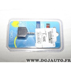 Adaptateur connecteur prise doubleur prise jack stereo 1 male 3.5 - 2 femelles 3.5 TNB ADA5 15006060