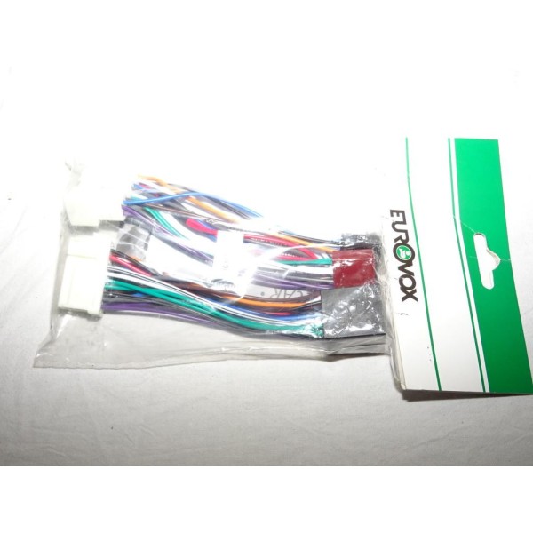 Faisceau branchement autoradio poste radio Eurovox 827157 pour nissan de 2000 à 2006 sauf micra