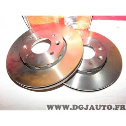 Paire disques de frein avant ventilé 280mm diametre Brembo 09.A149.10 pour kia carens 2 II partir de 2002 