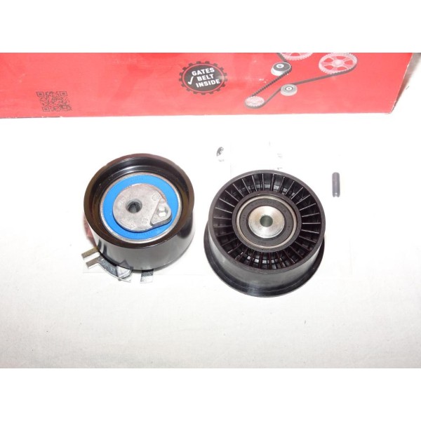 Jeu galets tendeur + enrouleur courroie de distribution (non incluse) Gates K015573XS pour renault avantime espace 3 4 III IV la