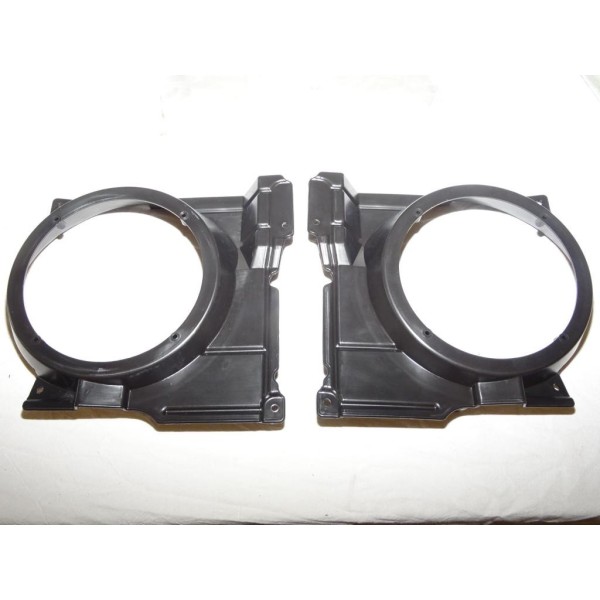 Paire supports bol fixation enceinte haut parleur 165mm portes avant Norauto 4386 pour volkswagen polo de 2000 à 2001 