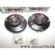 Paire butées amortisseur de suspension arriere Monroe MK127 pour ford escort 6 7 V VII 