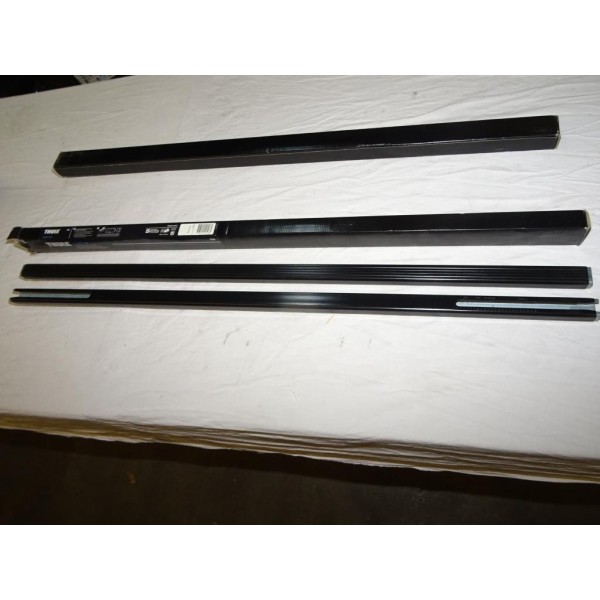 Paire barres de toit acier (juste les barres) 108cm de long Thule 760