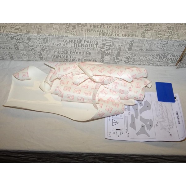 Kit complet films de protection carrosserie Renault 7711943315 pour renault captur phase 2 II 