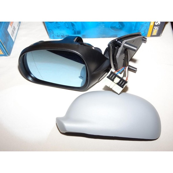 Retroviseur electrique avant gauche avec coque calotte à peindre Spilu 52383 pour peugeot 406 