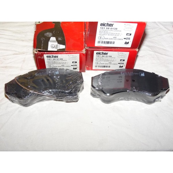 Jeux 4 plaquettes de frein avant montage brembo Eicher 101580139 pour fiat ducato 2 II peugeot boxer citroen jumper partir de 20