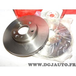 Paire disques de frein avant ventilé 308mm diametre Eicher 104441289 pour volkswagen transporter T5 T6 