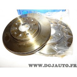 Paire disques de frein avant 280mm diametre ventilé Requal RDV089 pour fiat sedici suzuki SX4