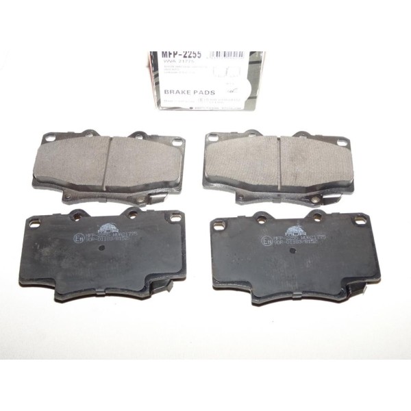 Jeux 4 plaquettes de frein avant montage sumitomo MDR MFP-2255 pour toyota land cruiser J70 J80 lexus LX 