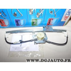 Mecanisme leve vitre electrique (sans moteur) porte arriere gauche Liftek LTBM704L pour BMW serie 3 E46 de 1998 à 2005