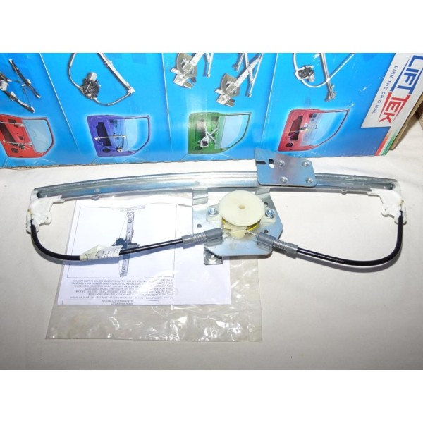 Mecanisme leve vitre electrique (sans moteur) porte arriere gauche Liftek LTBM704L pour BMW serie 3 E46 de 1998 à 2005 