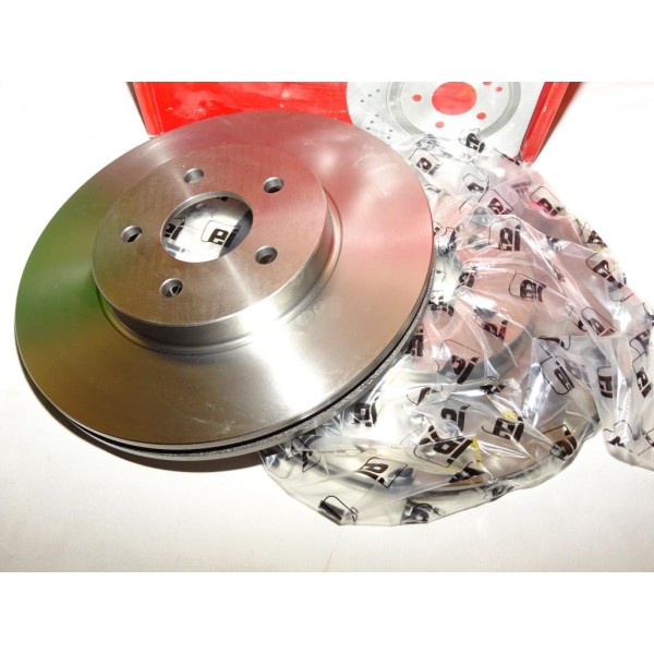 Paire disques de frein avant 300mm diametre ventilé Eicher 104590099 pour ford mondeo 3 III jaguar X-type 