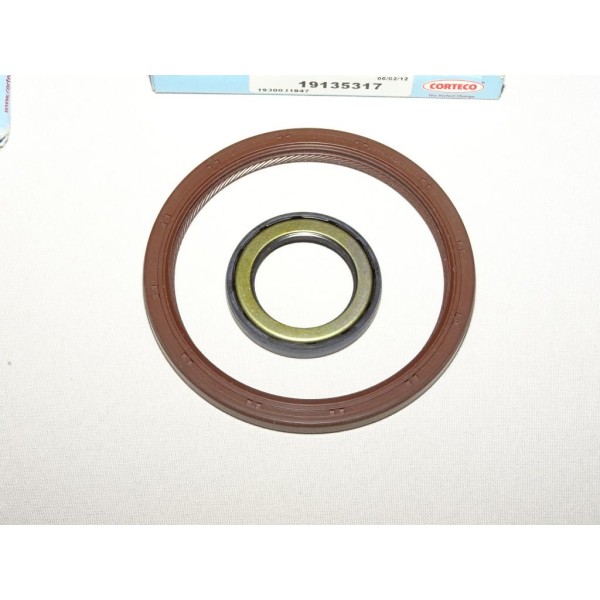 Lot 2 joints spi torique embrayage Corteco 19135317 pour mitsubishi L200 L300 L400 pajero 2.5D 2.5TD 2.5TDI 2.5 D TD TDI diesel 