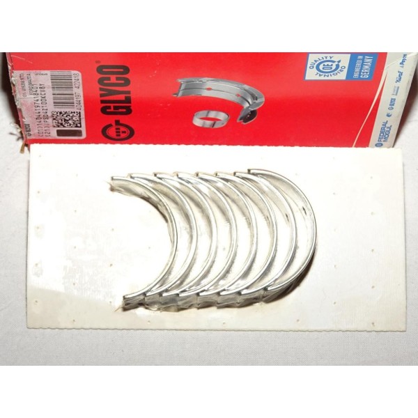 Lot 8 demi coupelles coussinet de bielle Glyco 01-4153/4 STD pour ford escort 4 5 6 7 IV V VI VII fiesta 3 4 5 III IV V fusion k