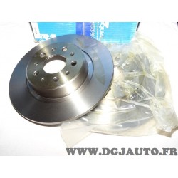 Paire disques de frein avant plein 256mm diametre Requal RDP176 pour audi 80 de 1991 à 1994