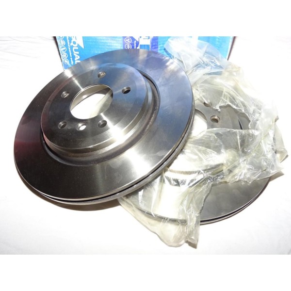 Paire disques de frein avant plein 320mm diametre Requal RDV179 pour BMW serie 3 E46 325 330 
