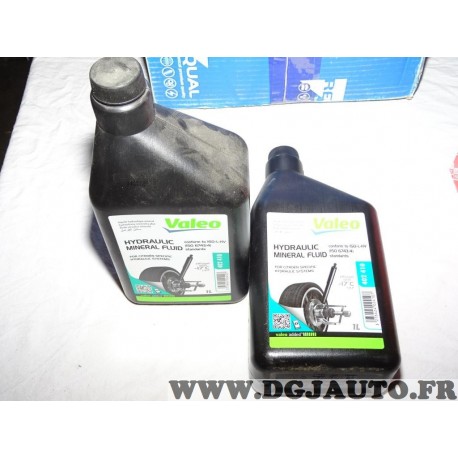 1 Bidon huile hydraulique mineral fluid LHM 1L 1 litre Valeo 402410 pour citroen BX CX DS GS ID SM xantia XM 