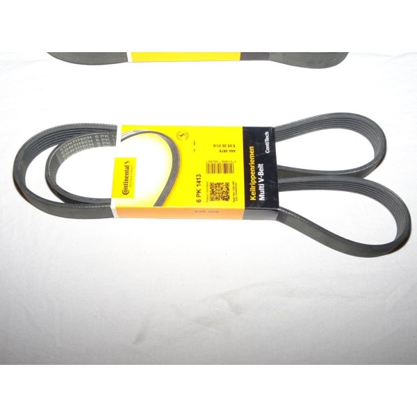 Courroie accessoire Continental 6PK1413 pour cadillac BLS chrysler voyager 3 III fit croma 2 II ford escort 6 7 VI VII focus 1 s