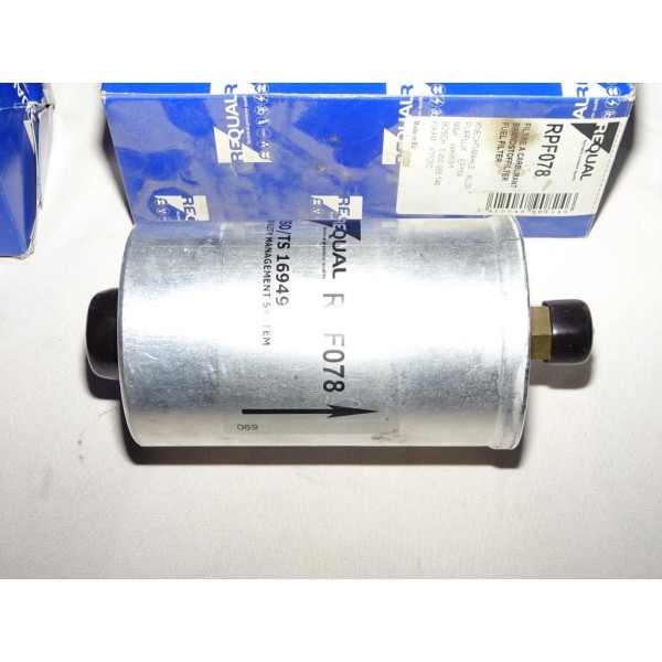 Filtre à carburant essence Requal RPF078 pour audi 80 90 100 volkswagen corrado golf 1 2 I II jetta 2 II passat B2 B3 B4 santana