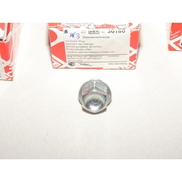 Bouchon vidange carter huile Febi 30180 pour daewoo matiz hyundai accent atos coupé elantra equus galloper getz grandeur H1 H100