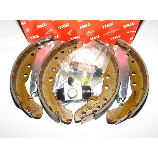 Kit frein arriere 230x40mm montage teves TRW BK1517 pour audi 80 100 seat inca volkswagen caddy 1 2 I II golf 3 III passat B3 B4