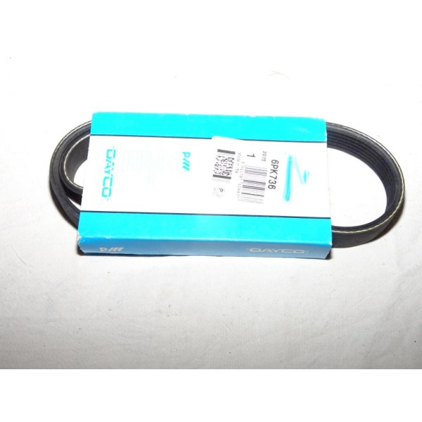 Courroie accessoire 6PK736 pour audi A1 A2 A3 seat arona cordoba 1 2 I II ibiza 2 3 4 5 II III IV V leon 2 3 II III mii toledo s