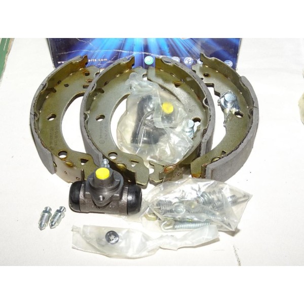 Kit frein arriere montage bendix 203x39mm diametre Requal RPK108 pour ford fiesta 2 3 II III 