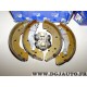 Kit frein arriere (sans accessoires ressorts sans réclamation) 254x52mm diametre montage bosch Requal RPK139 pour ford transit 5