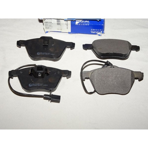 Jeux 4 plaquettes de frein avant montage teves Requal RBP232 pour ford galaxy seat alhambra volkswagen sharan 