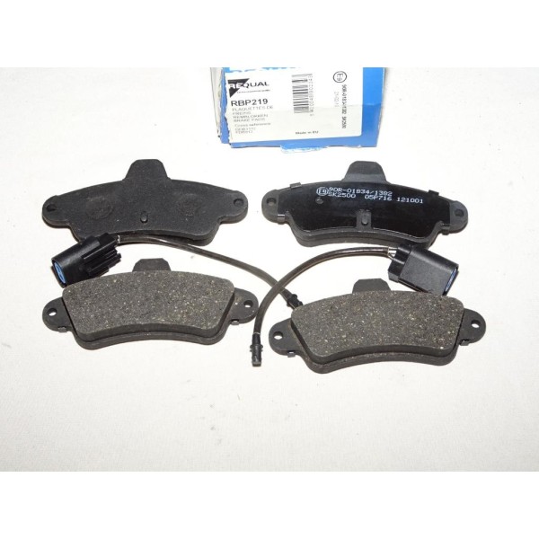 Jeux 4 plaquettes de frein arriere montage bendix Requal RBP219 pour ford mondeo 1 2 I II cougar 