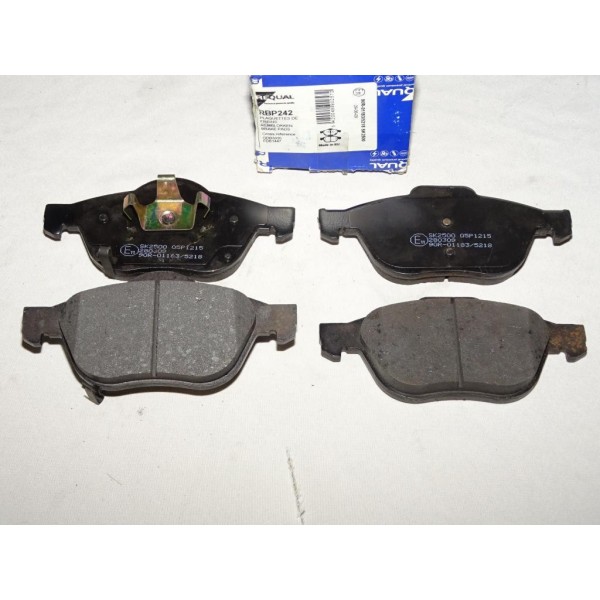 Jeux 4 plaquettes de frein avant montage teves Requal RBP242 pour toyota avensis T22 