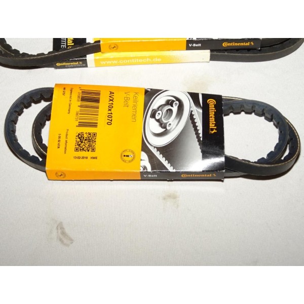 1 Courroie alternateur Continental 10x1070 AVX10x1070 pour fiat 238 argenta ford sierra honda legend iveco daily mitsubishi paje