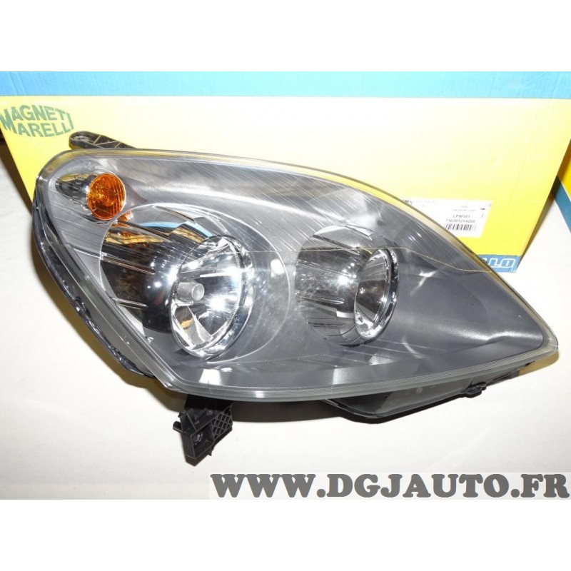 712501001129 MAGNETI MARELLI LPP821 Projecteur principal droit, WY21W, W21/ 5W, H7, Halogène, sans projecteur antibrouillard, avec feu de clignotant,  avec feu de croisement, pour circulation à droite, avec ampoules ▷ AUTODOC  prix et