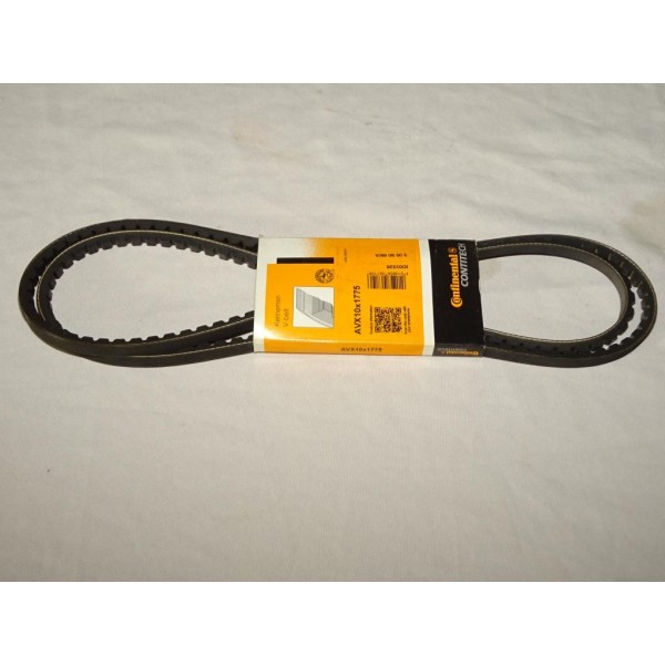 Courroie alternateur 10x1775 Continental AVX10X1775 pour tracteur engin agricole 
