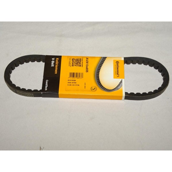 Courroie alternateur 13x655 Continental AVX13X655 pour hyundai accent coupé elantra betz lantra tiburon kia joice mitsubishi col